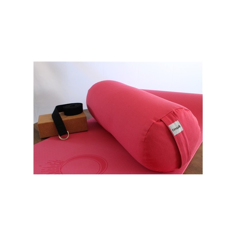 Bolster de Yoga Rose en Sarrasin 