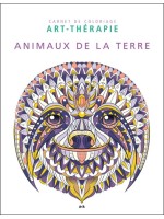 Animaux de la Terre - Carnet de coloriage Art-thérapie 