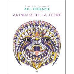 Animaux de la Terre - Carnet de coloriage Art-thérapie