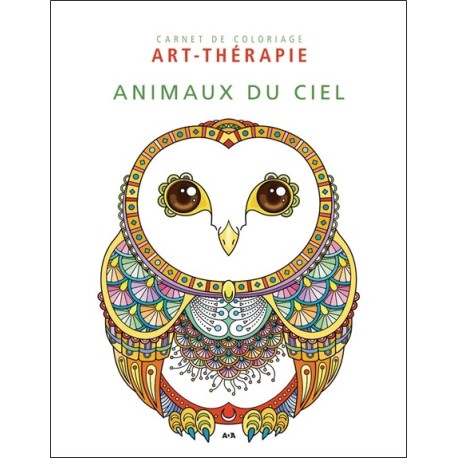 Animaux du Ciel - Carnet de coloriage Art-thérapie 