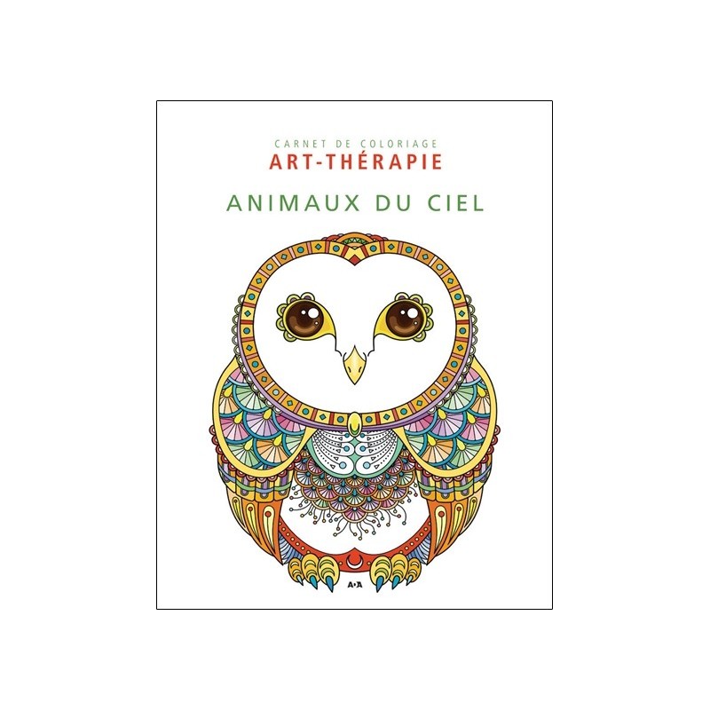 Animaux du Ciel - Carnet de coloriage Art-thérapie 