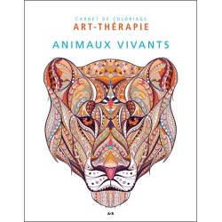 Animaux vivants - Carnet de coloriage Art-thérapie 