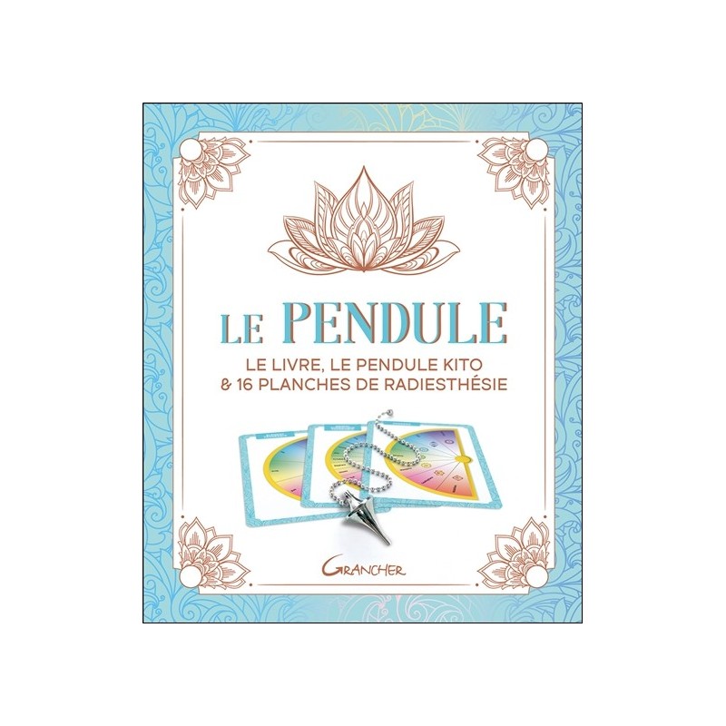 Le pendule - Coffret - Le livre, le pendule Kito & 16 planches de radiesthésie 