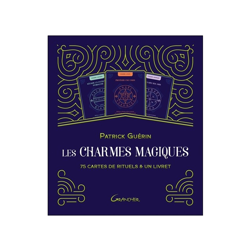 Les charmes magiques - 75 cartes de rituels & un livret - Coffret 