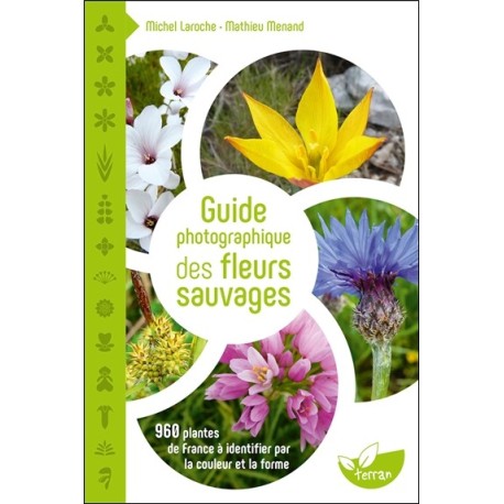 Guide photographique des fleurs sauvages - 960 plantes de France à identifier par la couleur et la forme 
