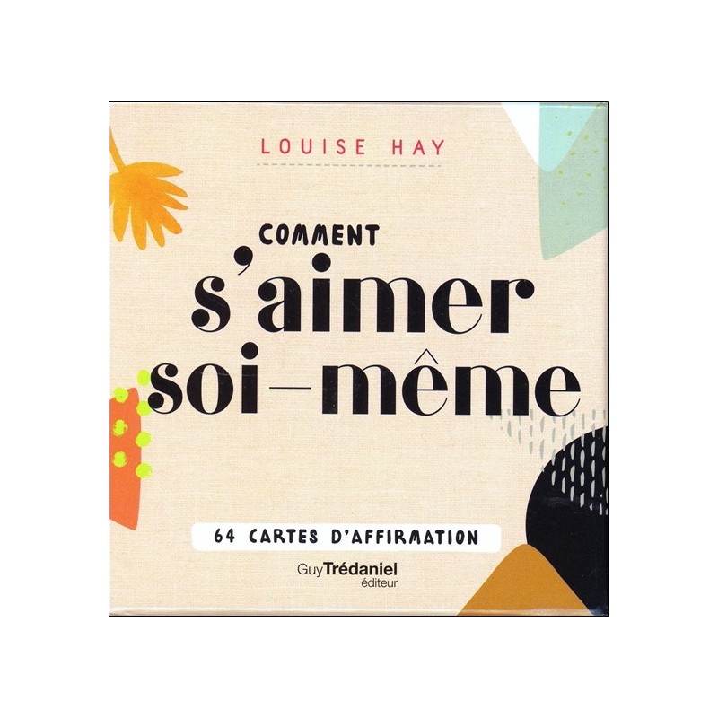 Comment s'aimer soi-même - 64 cartes d'affirmation - Coffret 