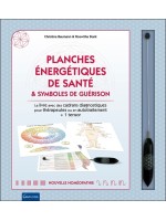 Planches énergétiques de santé & symboles de guérison - Coffret - Le livre avec des cadrans diagnostiques pour thérapeutes ou en