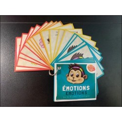 Mini cartes de postures et émotions 35 cartes de postures et 20 cartes d'émotions 