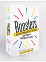 Boosters - 56 energizers présentiels & distanciels pour dynamiser vos groupes et réunions - Coffret 