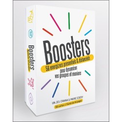 Boosters - 56 energizers présentiels & distanciels pour dynamiser vos groupes et réunions - Coffret