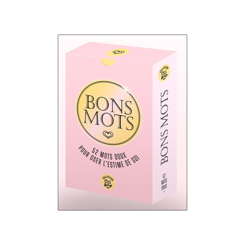 Bons Mots - 52 mots doux pour oser l'estime de soi - Coffret 