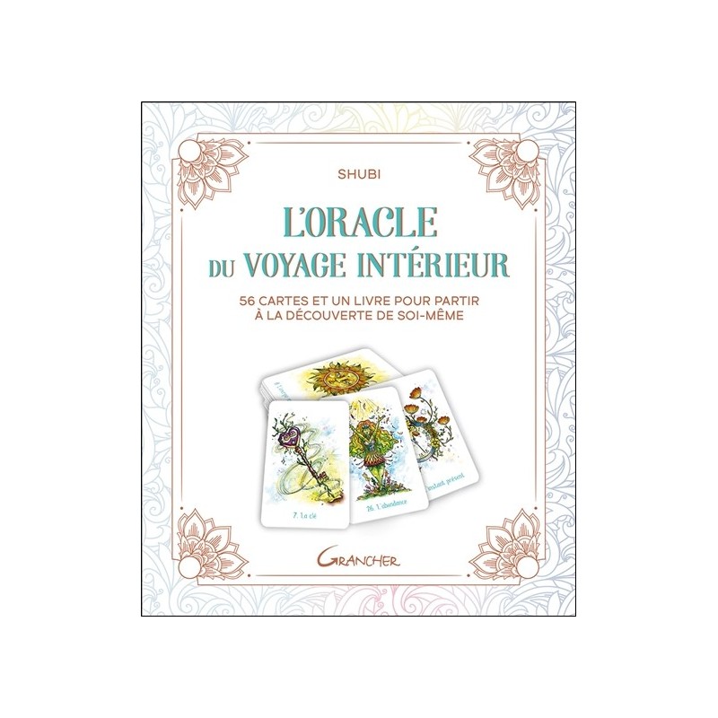 L'Oracle du voyage intérieur - 56 cartes et un livre pour partir à la découverte de soi-même - Coffret 