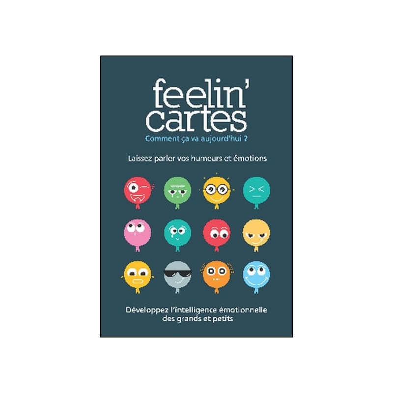 Feelin Cartes - Exprimer ses ressentis et développer l'intelligence émotionnelle - Coffret 