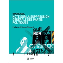 Note sur la suppression générale des partis politiques