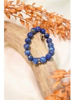 Bracelet Lapis Lazuli Perles rondes 10 mm 