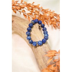 Bracelet Lapis Lazuli Perles rondes 10 mm 