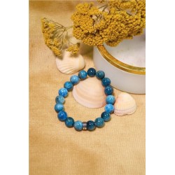 Bracelet Apatite Perles rondes 10 mm