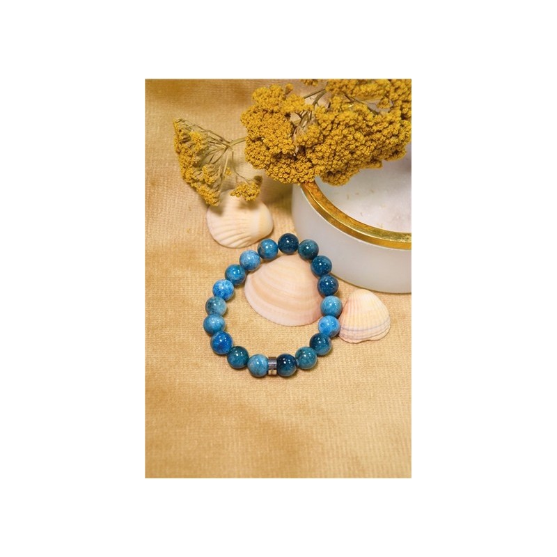 Bracelet Apatite Perles rondes 10 mm 