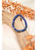 Bracelet Lapis Lazuli Perles rondes 8 mm 