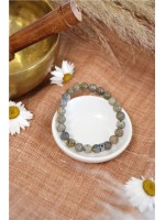 Bracelet Labradorite Perles rondes 8 mm 