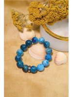 Bracelet Apatite Perles rondes 14 mm 