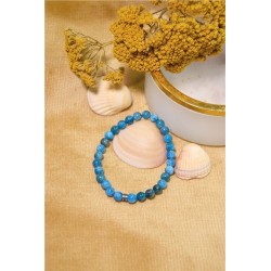 Bracelet Apatite Perles rondes 6 mm