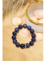 Bracelet Sodalite Perles rondes 14 mm 