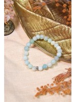Bracelet Amazonite Perles rondes 8 mm 