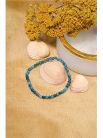 Bracelet Apatite Perles rondes 4 mm 