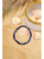 Bracelet Sodalite Perles rondes 6 mm 