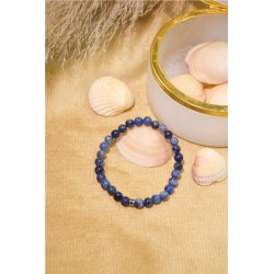 Bracelet Sodalite Perles rondes 6 mm