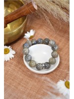 Bracelet Labradorite Perles rondes 14 mm 