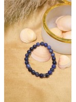 Bracelet Sodalite Perles rondes 8 mm 