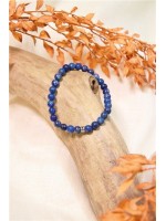 Bracelet Lapis Lazuli Perles rondes 6 mm 