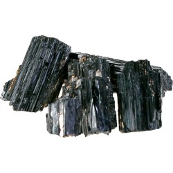 Tourmaline Noire Brute Brésil - Sachet de 500 Gr.