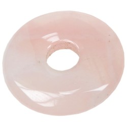 Pi Chinois Quartz Rose 30 mm - Lot de 6 pcs