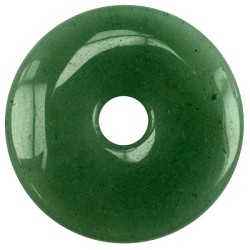 Pi Chinois Aventurine Verte 30 mm - Lot de 6 pcs